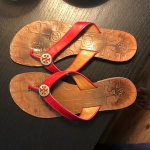 Tory Burch flat sandals Size 6
